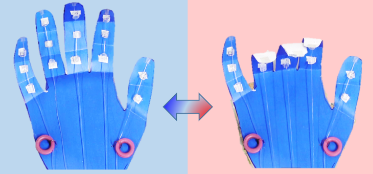 Handmodell Künstliche Muskeln