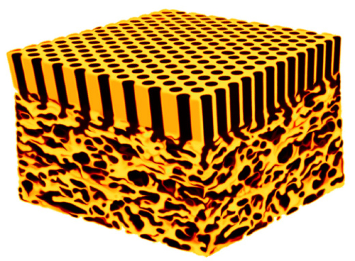 Schematic representation of an integral asymmetric isoporous membrane; Hereon: Mushfequr. Rahman