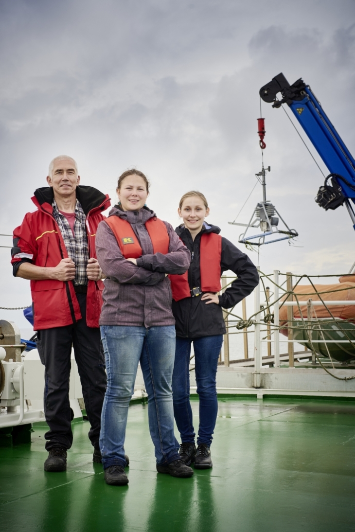 Expedition auf der Nordsee (Foto: Hereon/Christian Schmid) Expedition auf der Nordsee (Foto: Hereon/Christian Schmid)