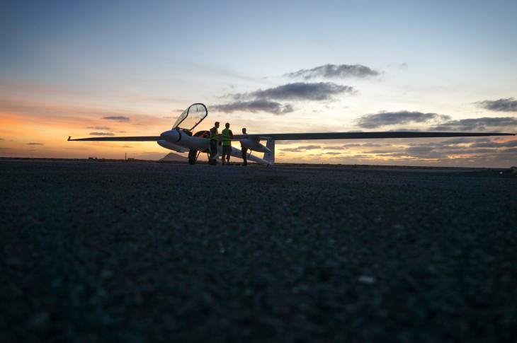 Die Insel Sal bildet in den nächsten Wochen die Basis für das Forschungsflugzeug Stemme. Foto: Burkard Baschek/HZG Die Insal Sal bildet in den nächsten Wochen die Basis für das Forschungsflugzeug Stemme. Foto: Burkard Baschek/HZG