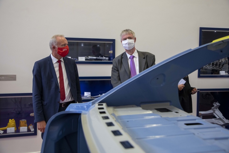 Bernd Westphal (links) und Dr. Norbert Hort (rechts). 